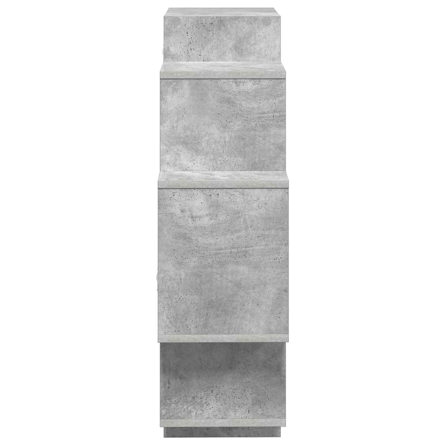 Sieninė lentyna Betono pilka 90 x 25 x 90 cm Apdirbta mediena
