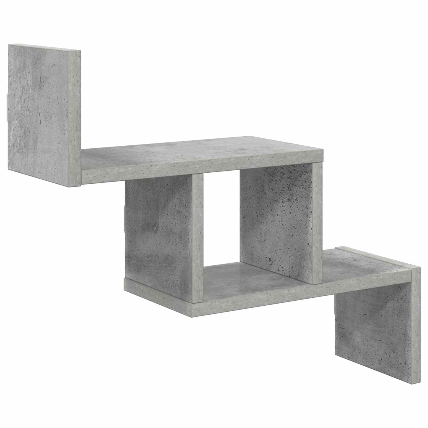 Sieninė lentyna Betono pilka 48 x 15 x 42 cm Apdirbta mediena