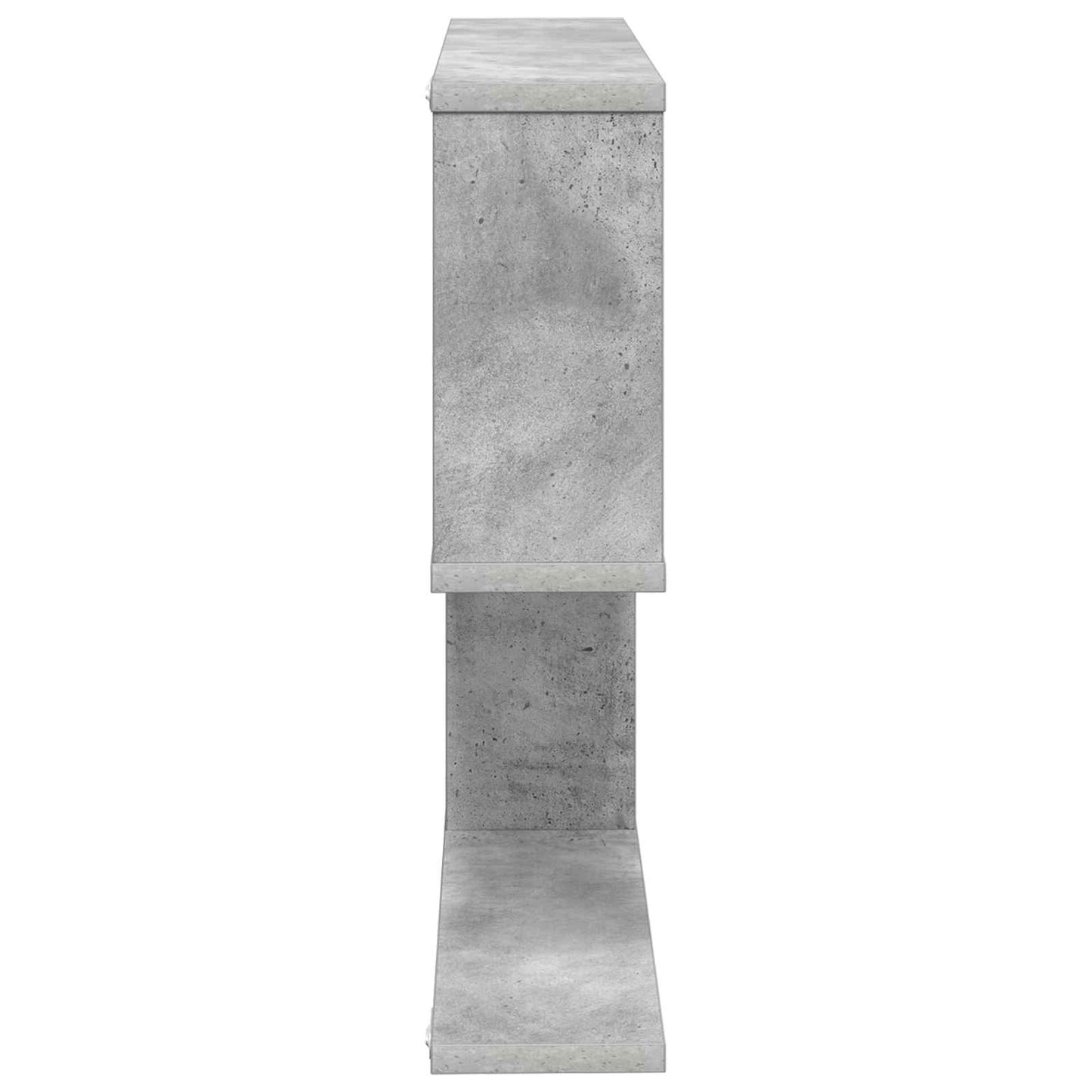 Sieninė lentyna Betono pilka 100 x 12 x 50,5 cm