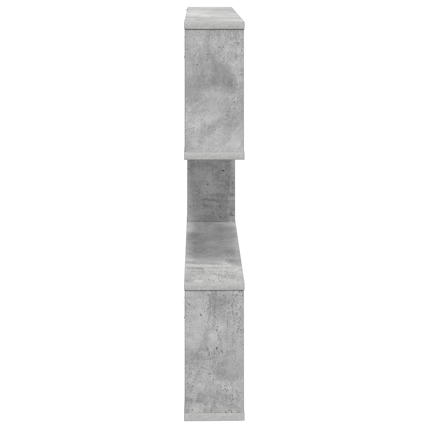 Sieninė lentyna Betono pilka 80 x 12 x 79,5 cm Apdirbta mediena