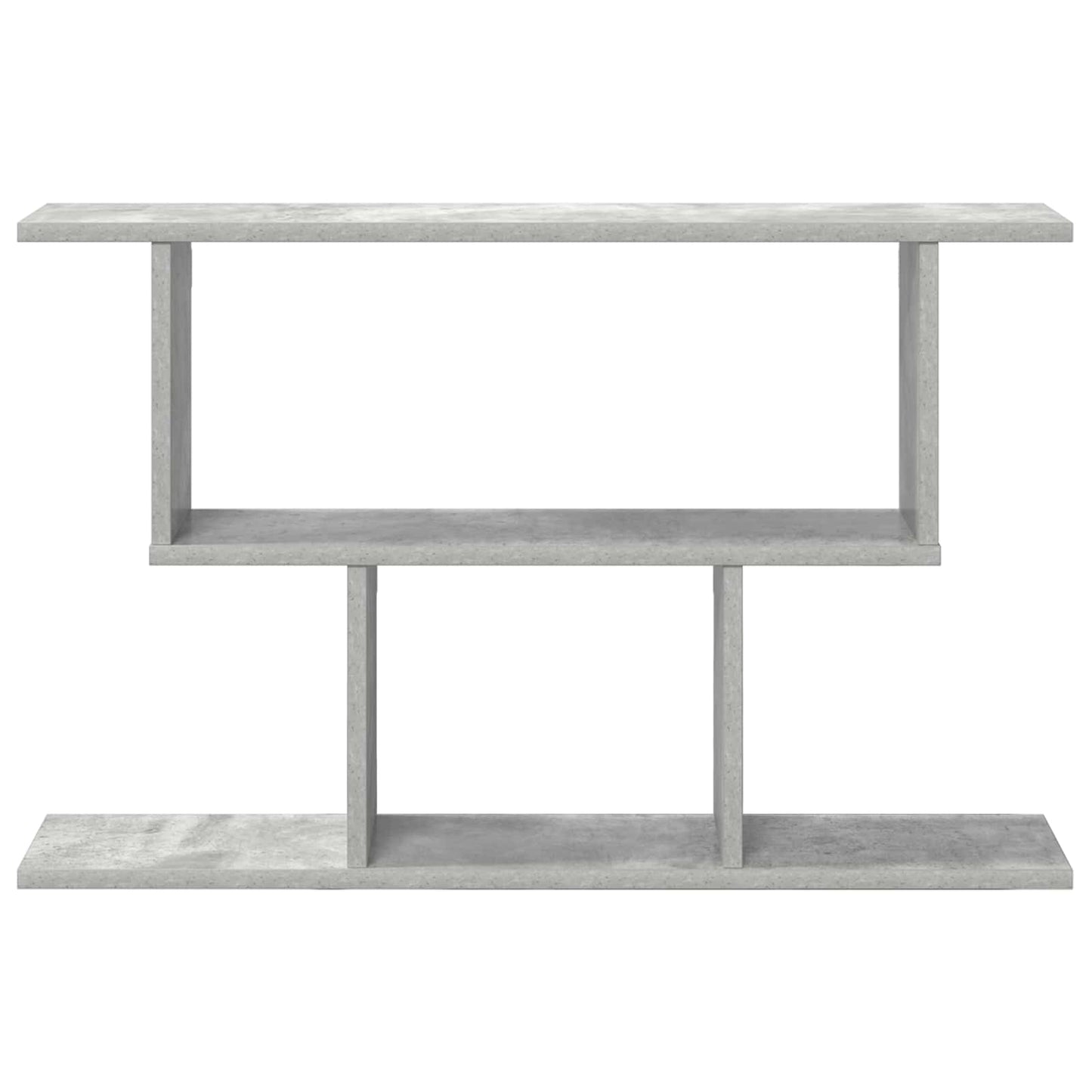 Sieninė lentyna Betono pilka 80 x 15 x 50,5 cm Apdirbta mediena