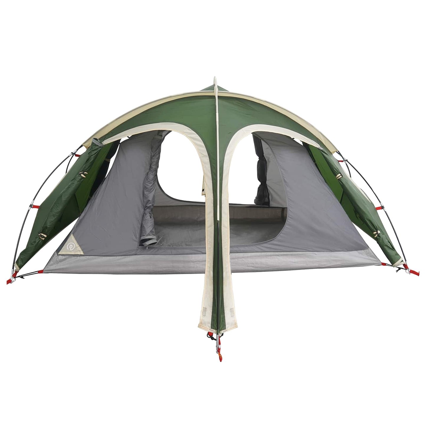 Trekking palapinė su lietaus apsauga, atspari vandeniui Žalia