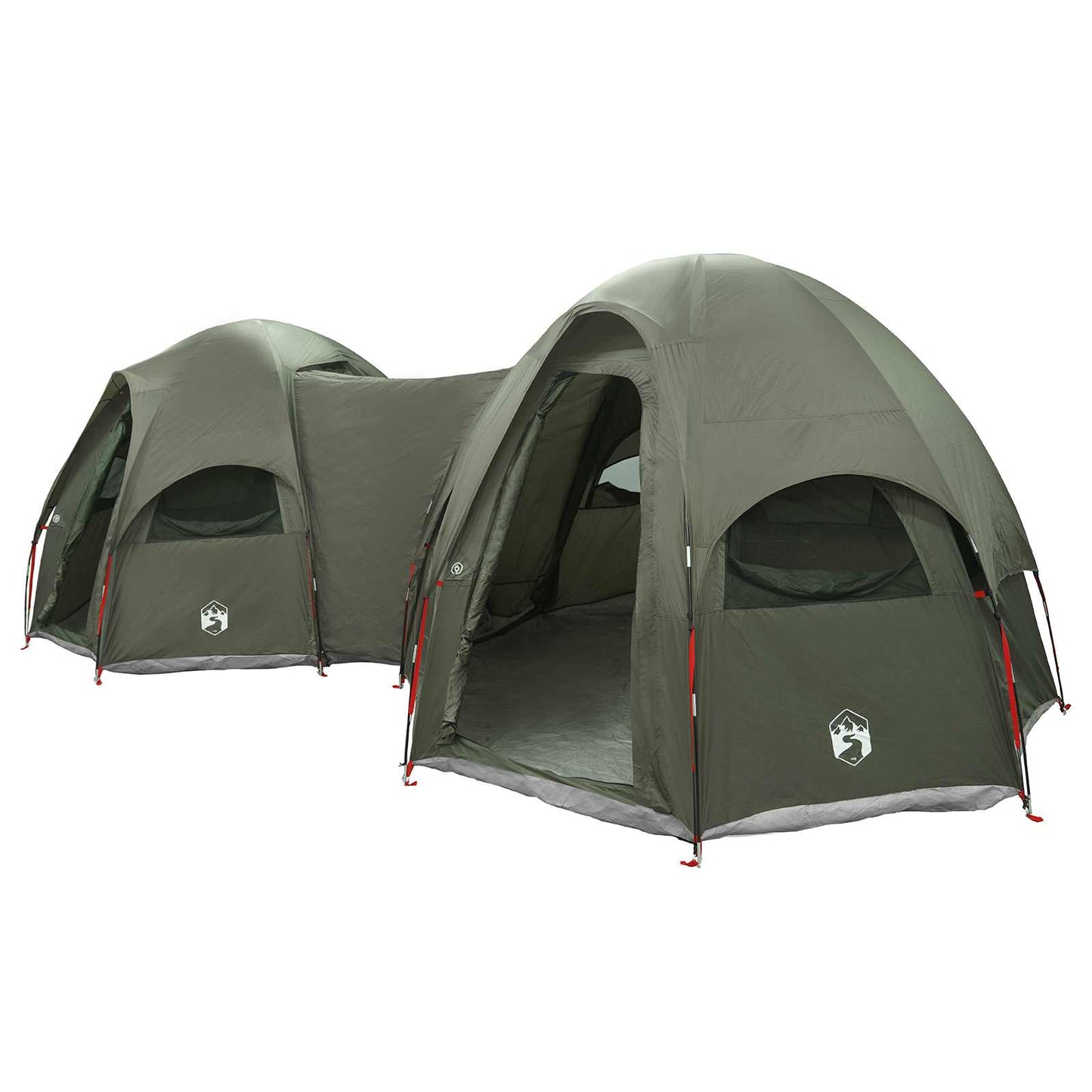 Šeimos palapinė su lietpalčiu, atspari vandeniui 14 asmeniui