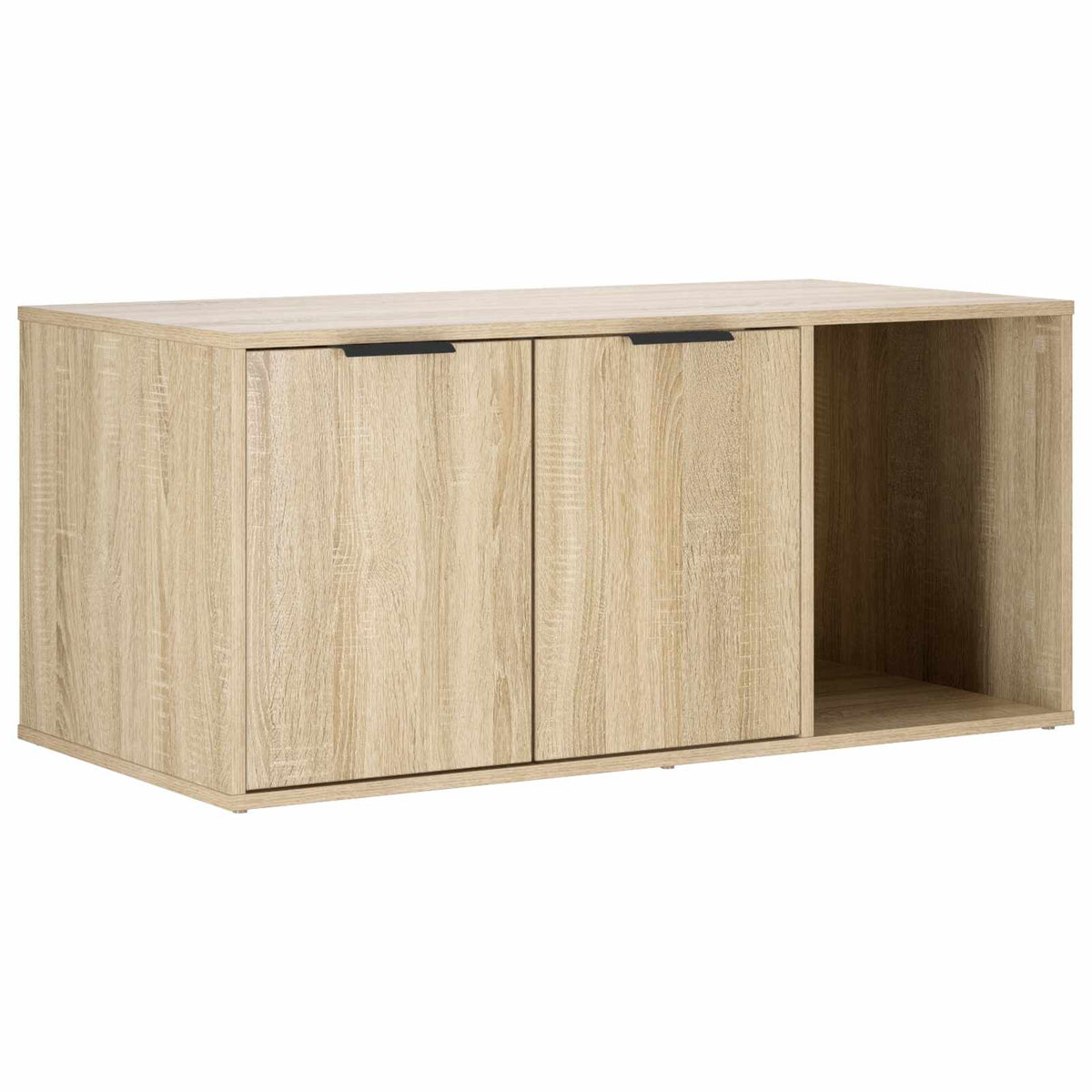 Katės narvo baldai Sonoma ąžuolas 100 x 49 x 45 cm