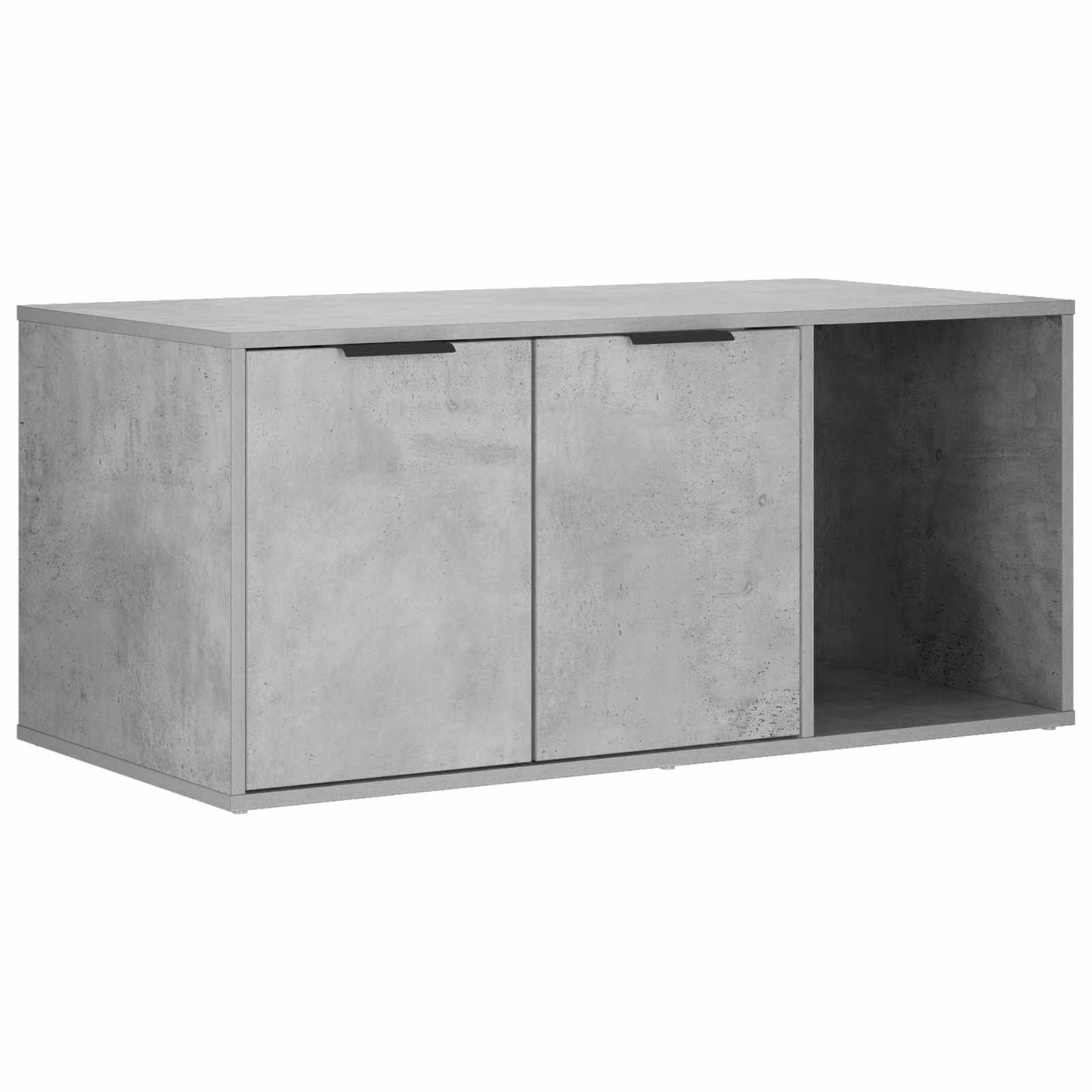 Katės narvo baldai Betono pilka 100 x 49 x 45 cm