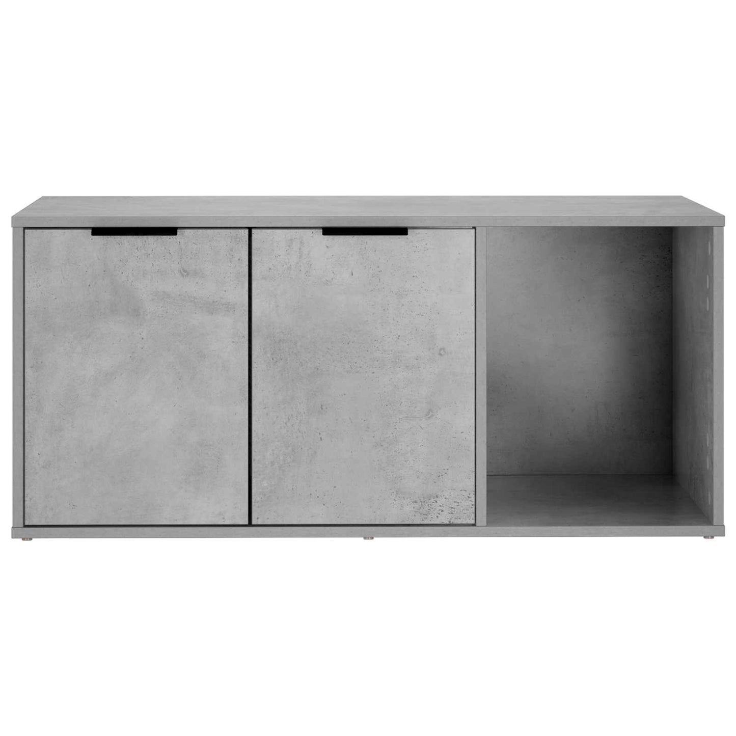 Katės narvo baldai Betono pilka 100 x 49 x 45 cm
