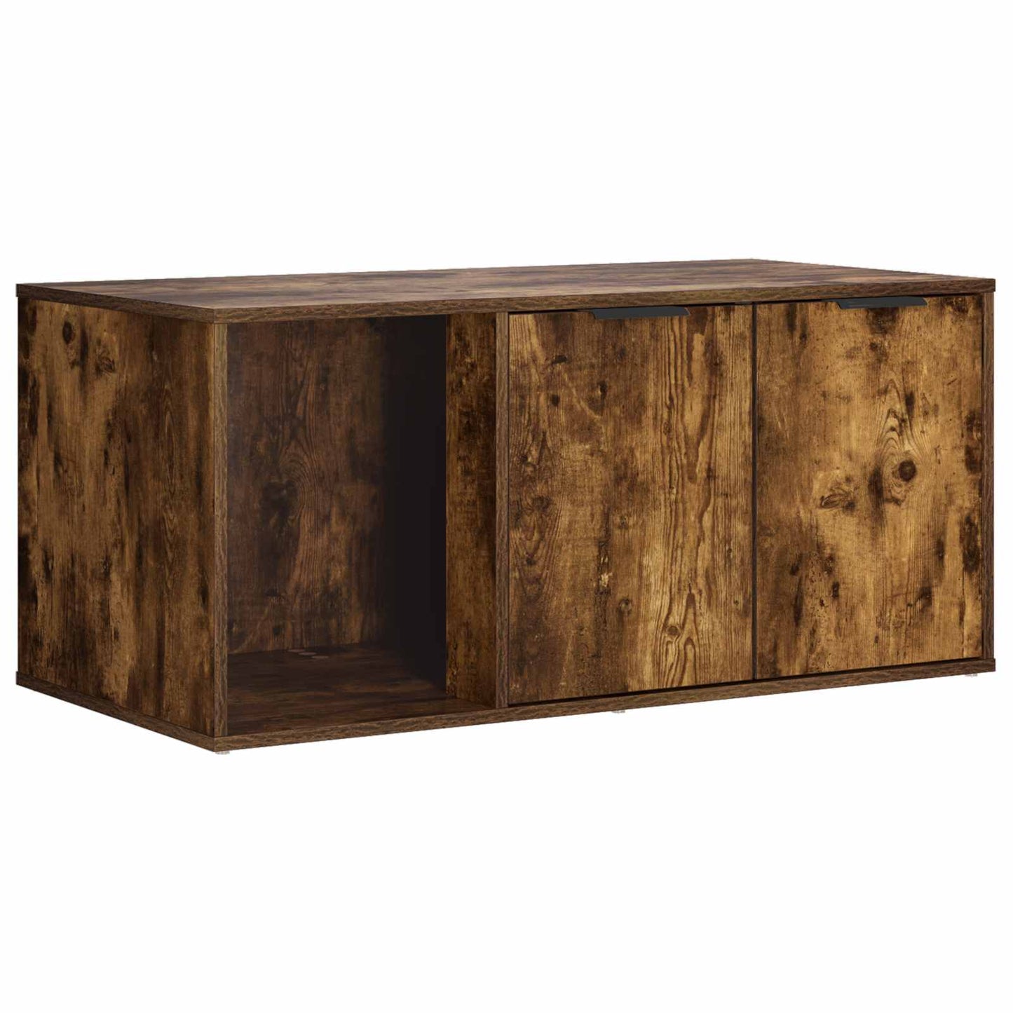 Katės narvo baldai Dūminio ąžuolo 100 x 49 x 45 cm