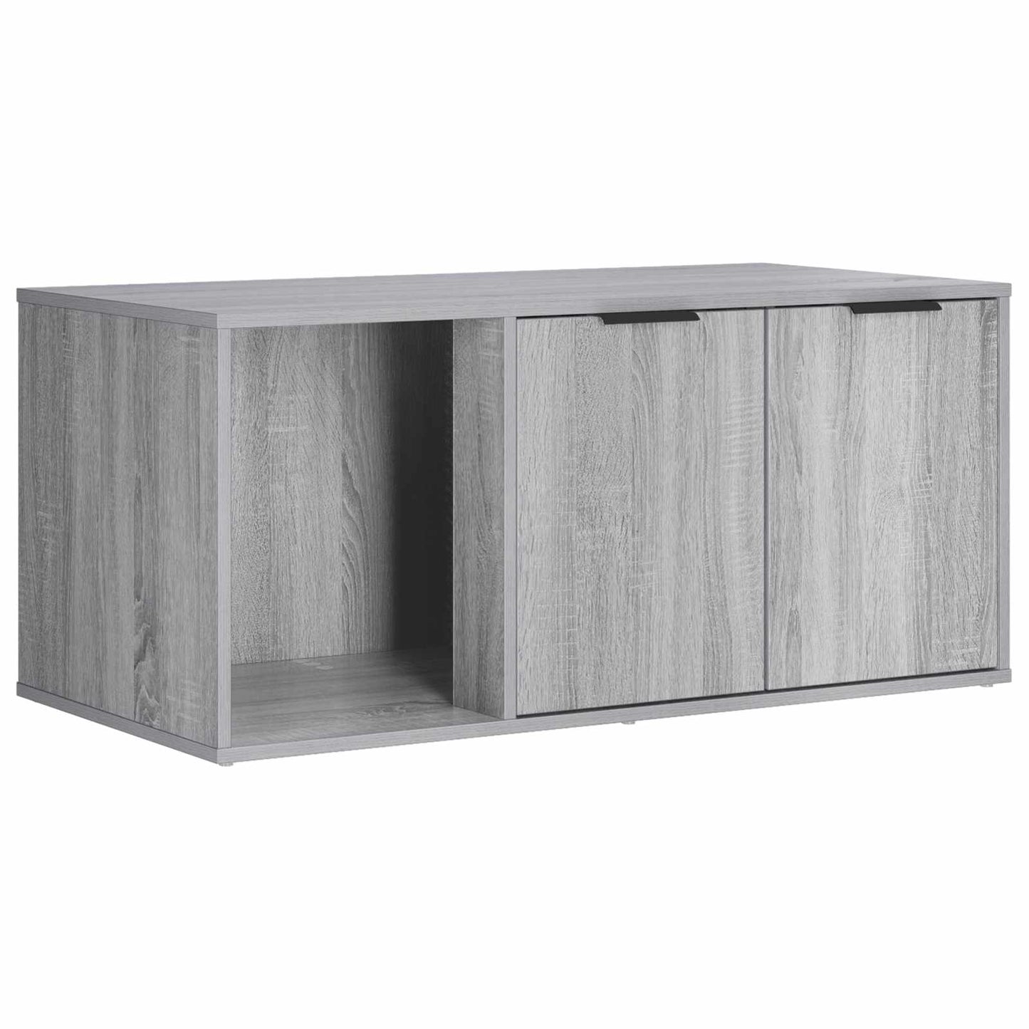 Katės narvo baldai Pilka Sonoma 100 x 49 x 45 cm
