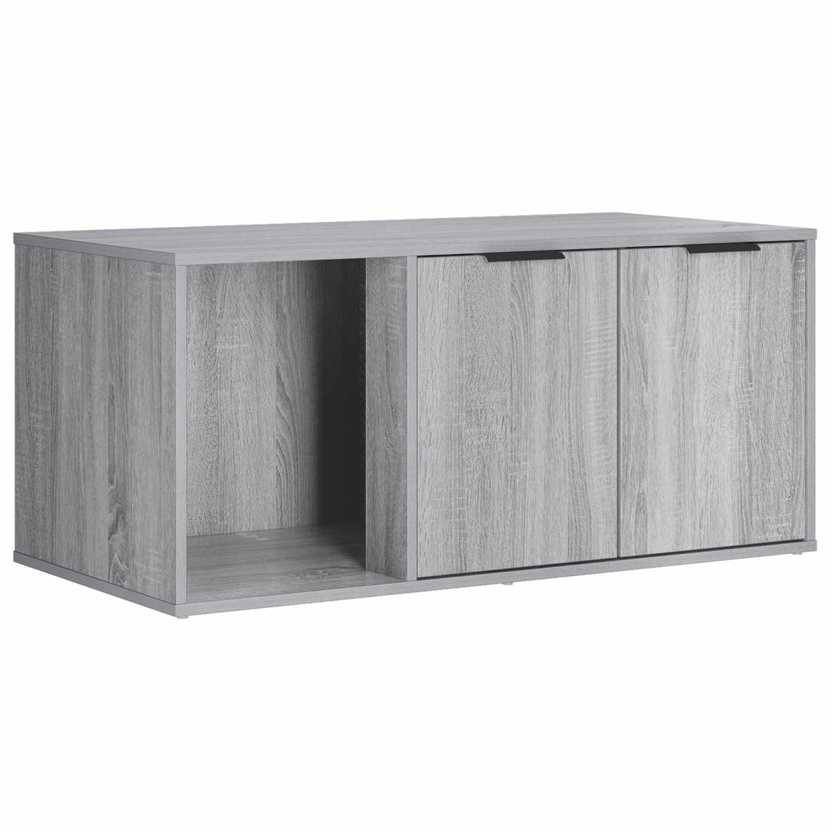 Katės narvo baldai Pilka Sonoma 100 x 49 x 45 cm