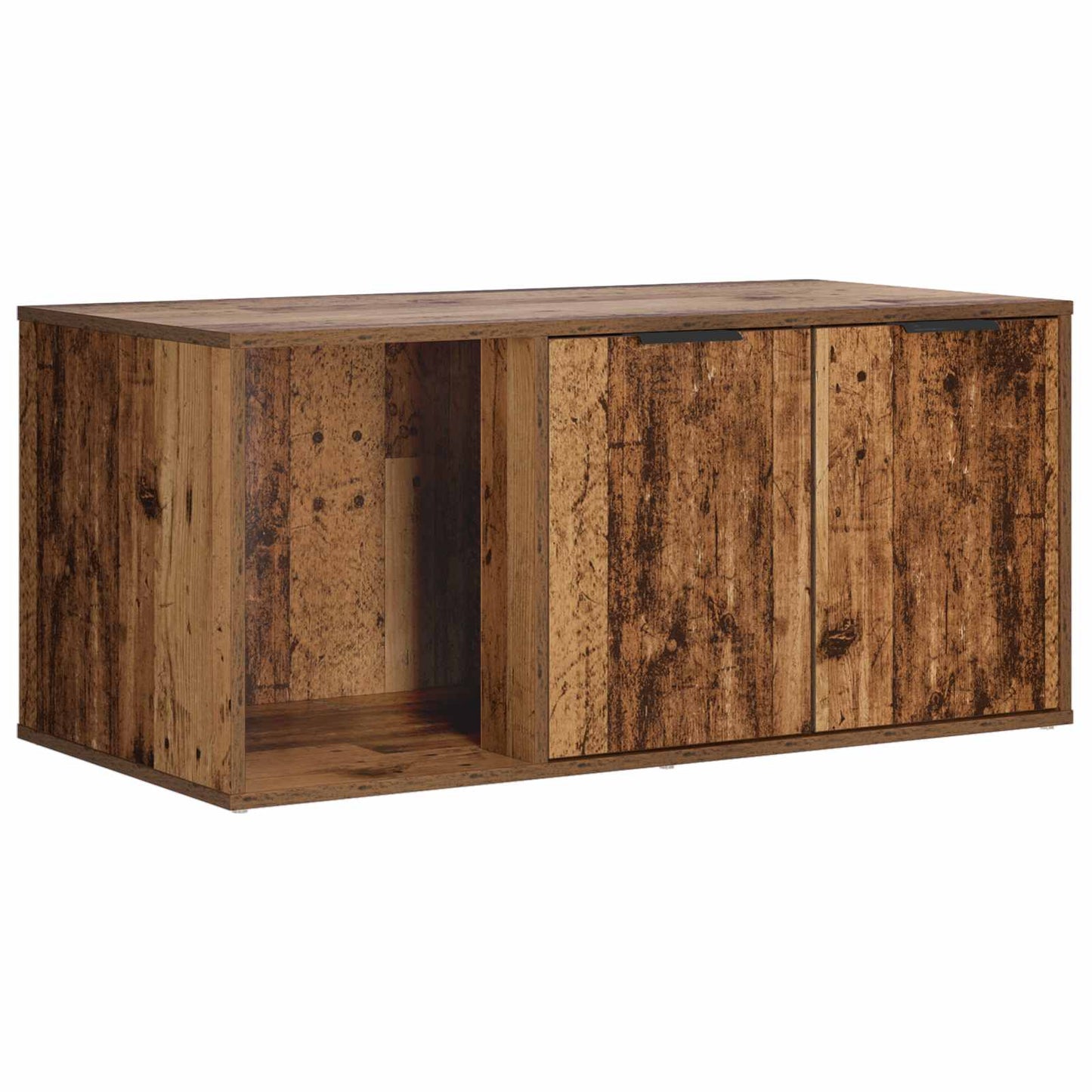 Katės narvo baldai Sendintos medienos 100 x 49 x 45 cm