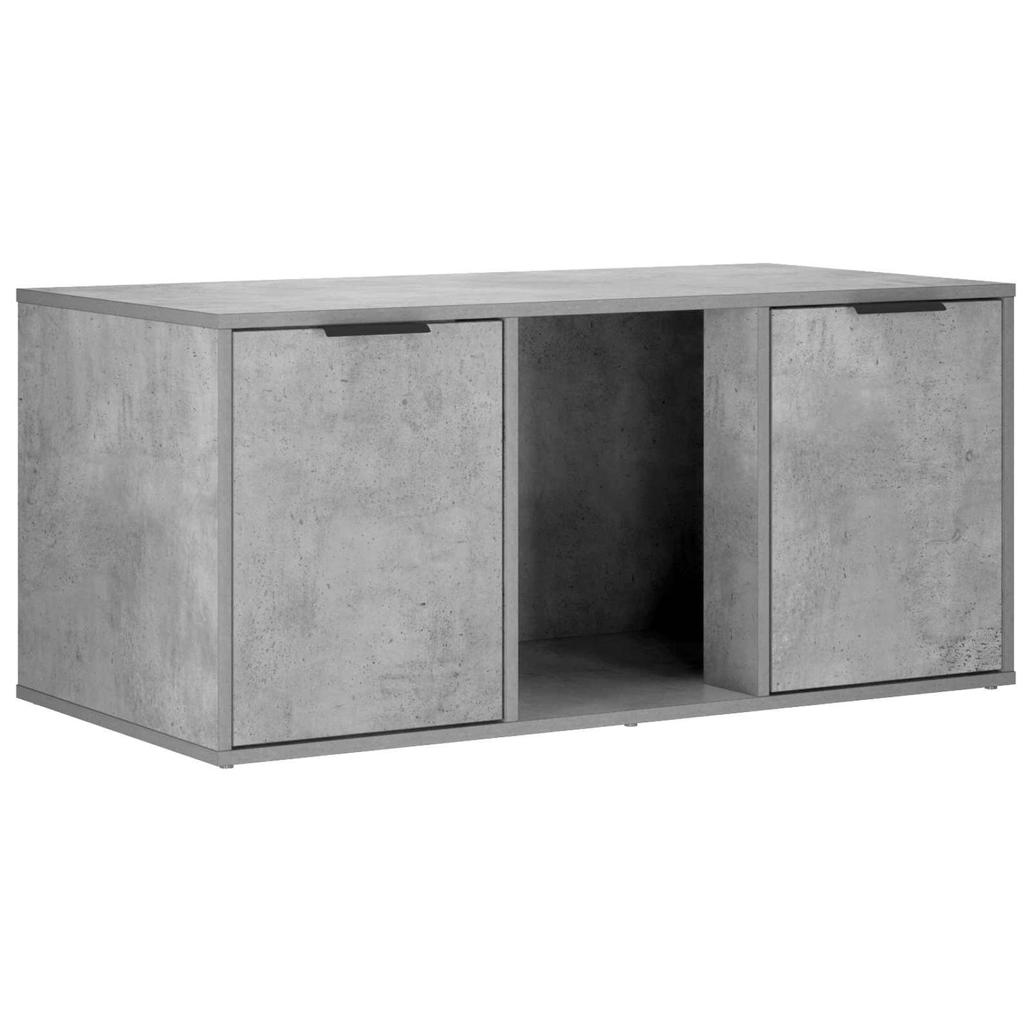 Katės narvo baldai Betono pilka 100 x 49 x 45 cm