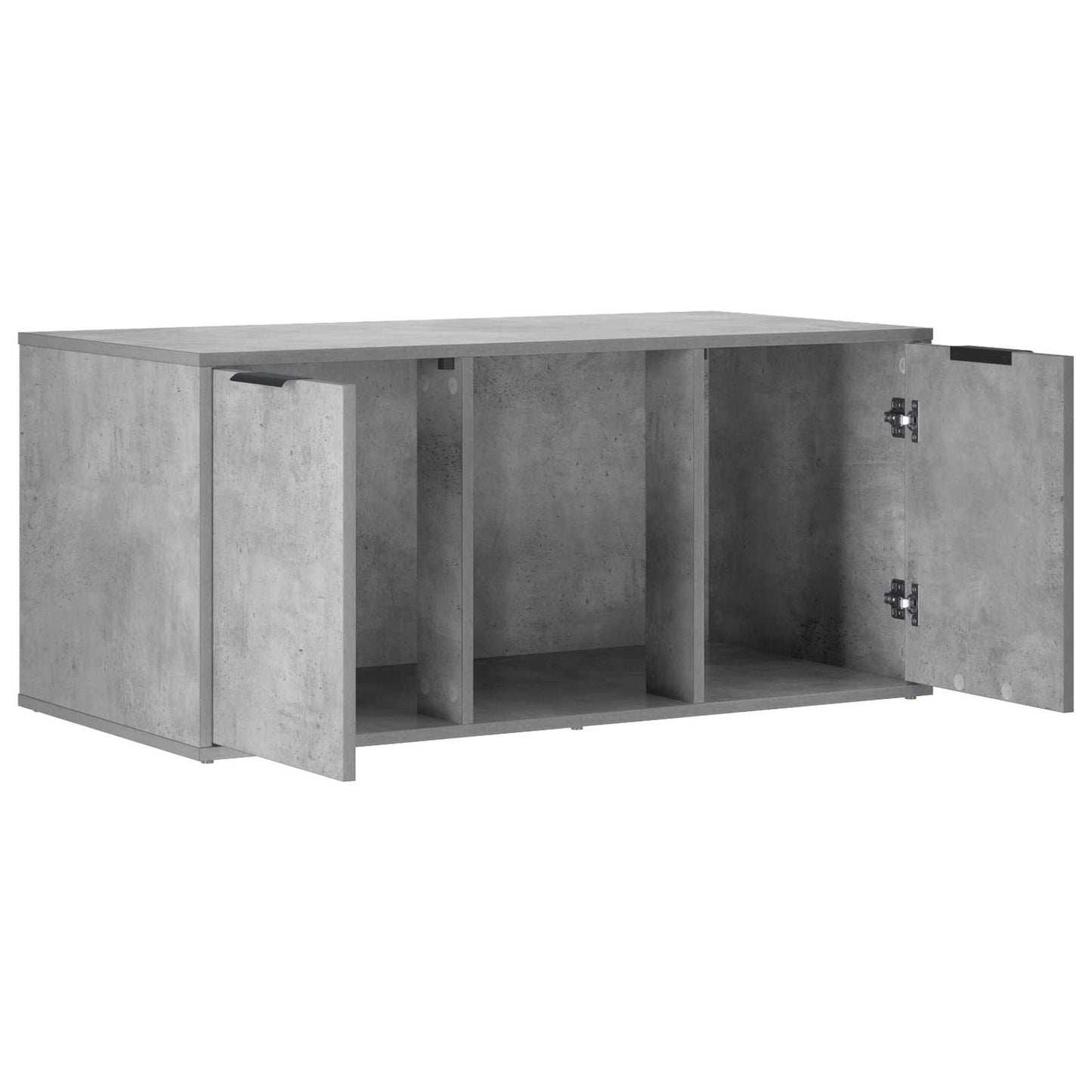 Katės narvo baldai Betono pilka 100 x 49 x 45 cm