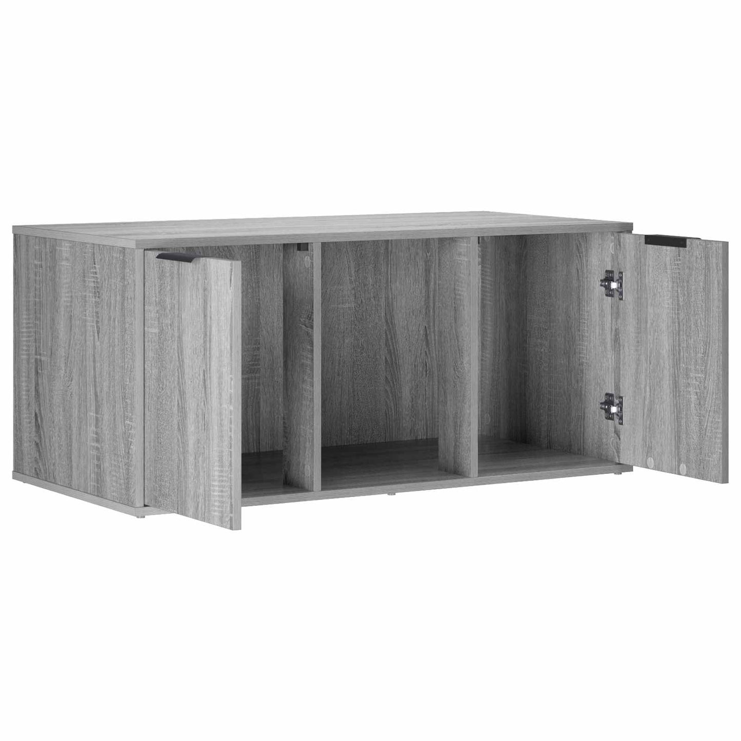 Katės narvo baldai Pilka Sonoma 100 x 49 x 45 cm