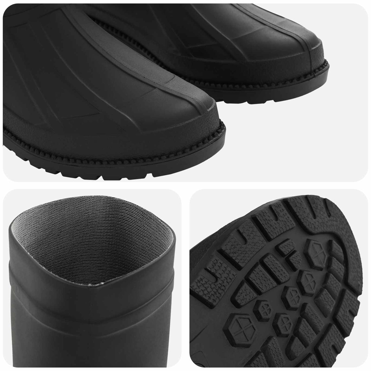 Lietaus Batai PVC Dydis 42 Juoda