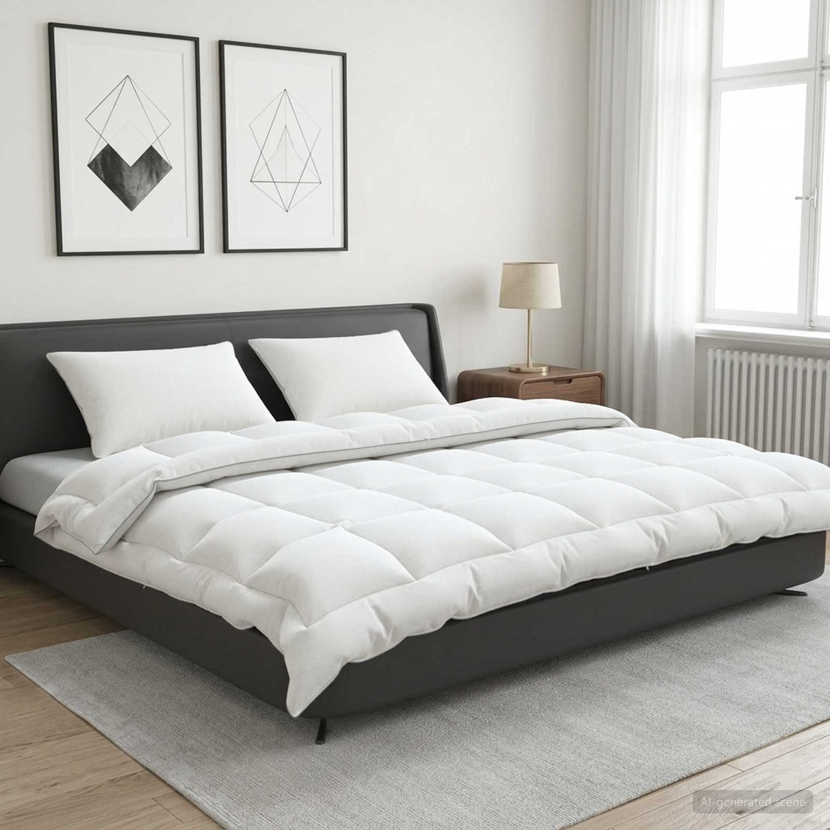 Antklodės ir pagalvių rinkinys 3 vnt. 200x200 cm 4 metų laikai