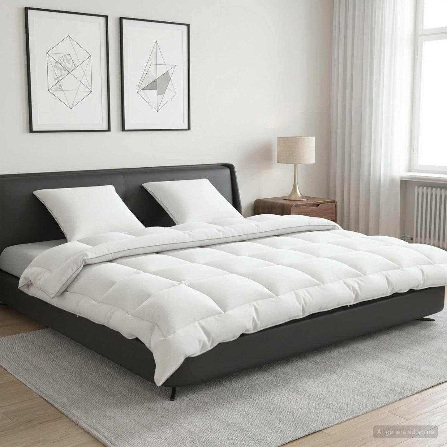 Antklodės ir pagalvių rinkinys 3 pcs 200x220 cm 4 metų laikai