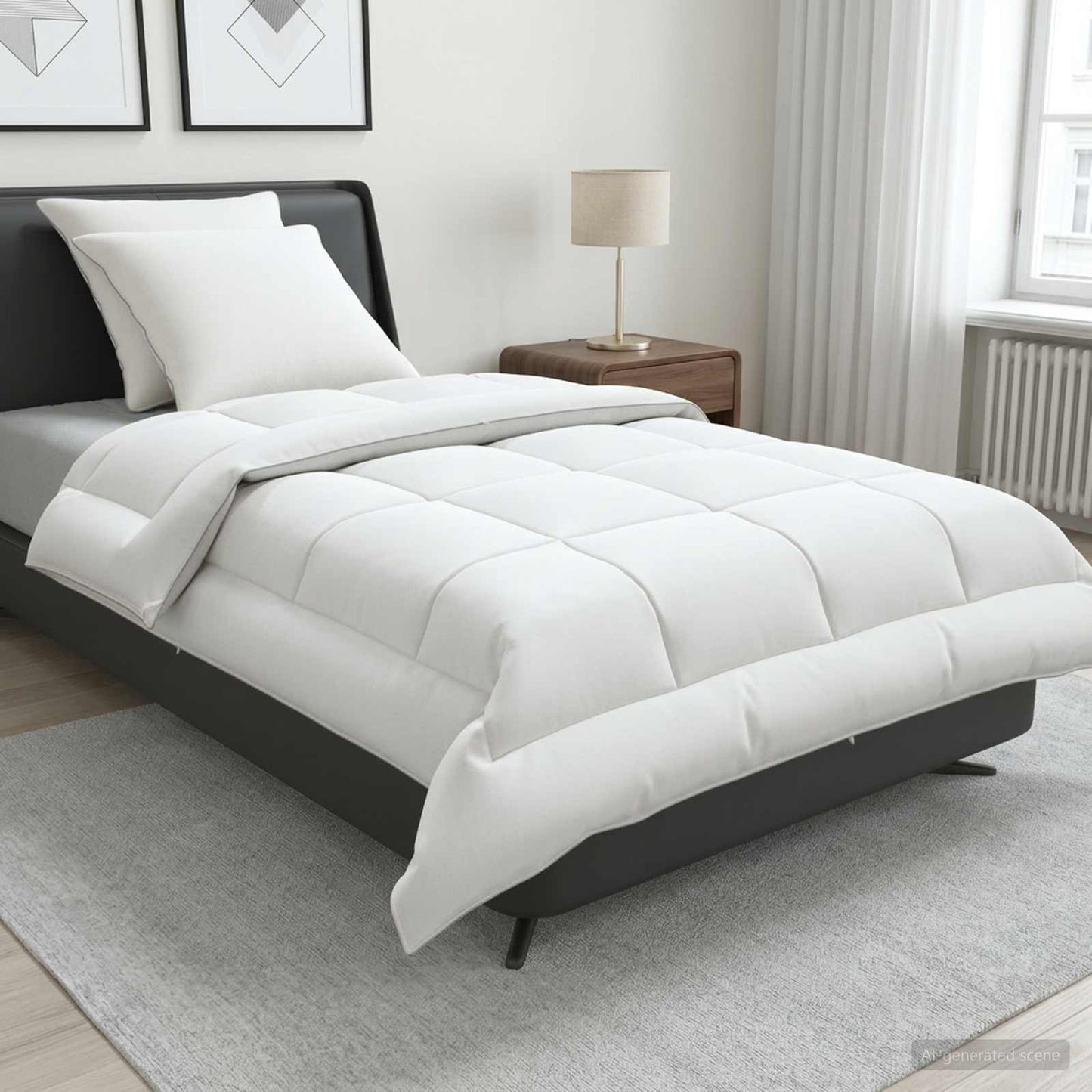 Antklodės ir pagalvių rinkinys 3 pcs 155x220 cm Vasara 200 GSM