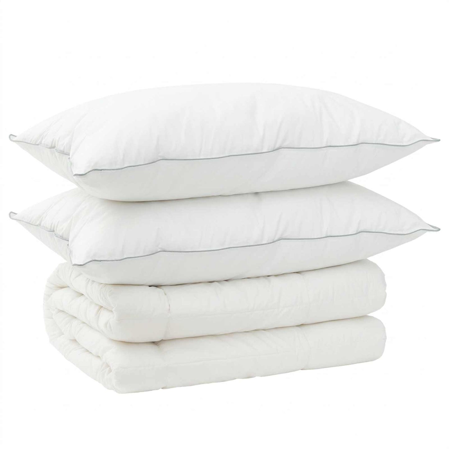 Antklodės ir pagalvių rinkinys 3 pcs 140 x 220 cm 4 metų laikai