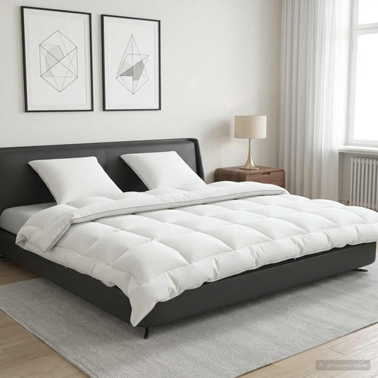 Antklodės ir pagalvių rinkinys 3 vnt. 240x260 cm Žiema 450 GSM
