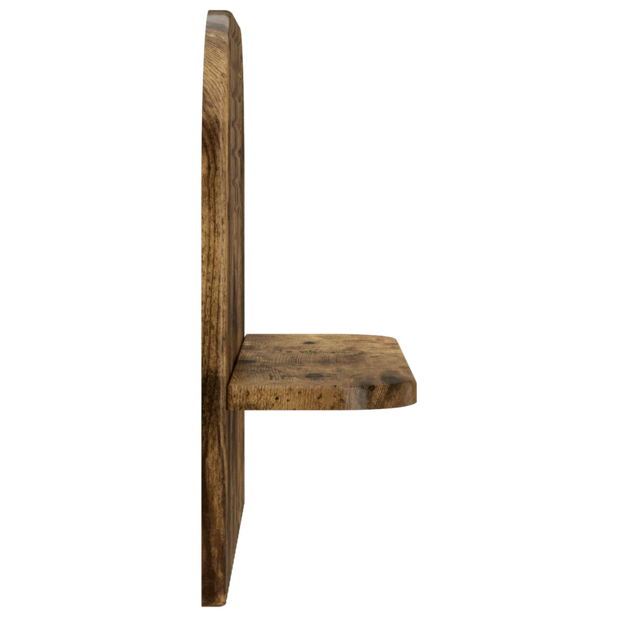 Sieninė lentyna 2 vnt. Dūminio ąžuolo 41 x 13,5 x 37,5 cm