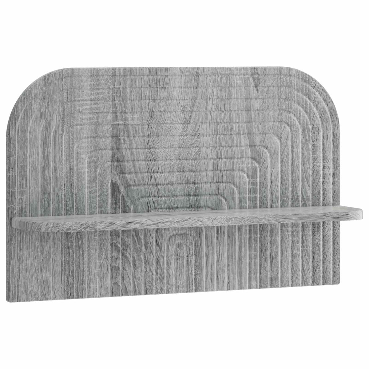 Sieninė lentyna 2 vnt. Pilka Sonoma 60 x 13.5 x 37.5 cm