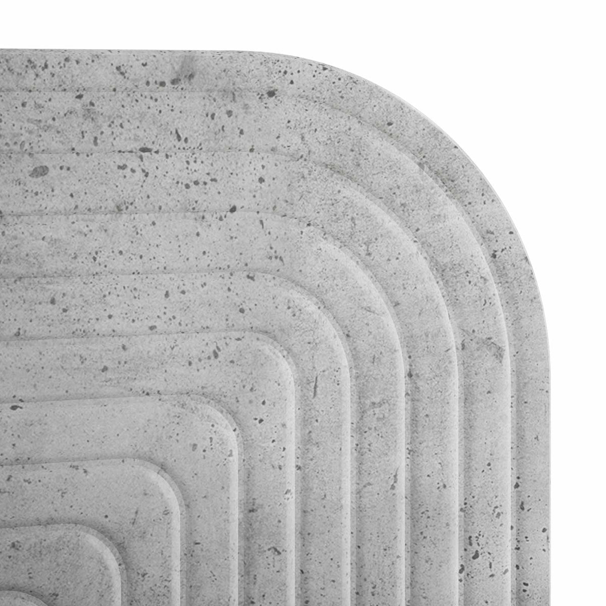 Sieninė lentyna 2 vnt. Betono pilka 80,5 x 13,5 x 37,5 cm