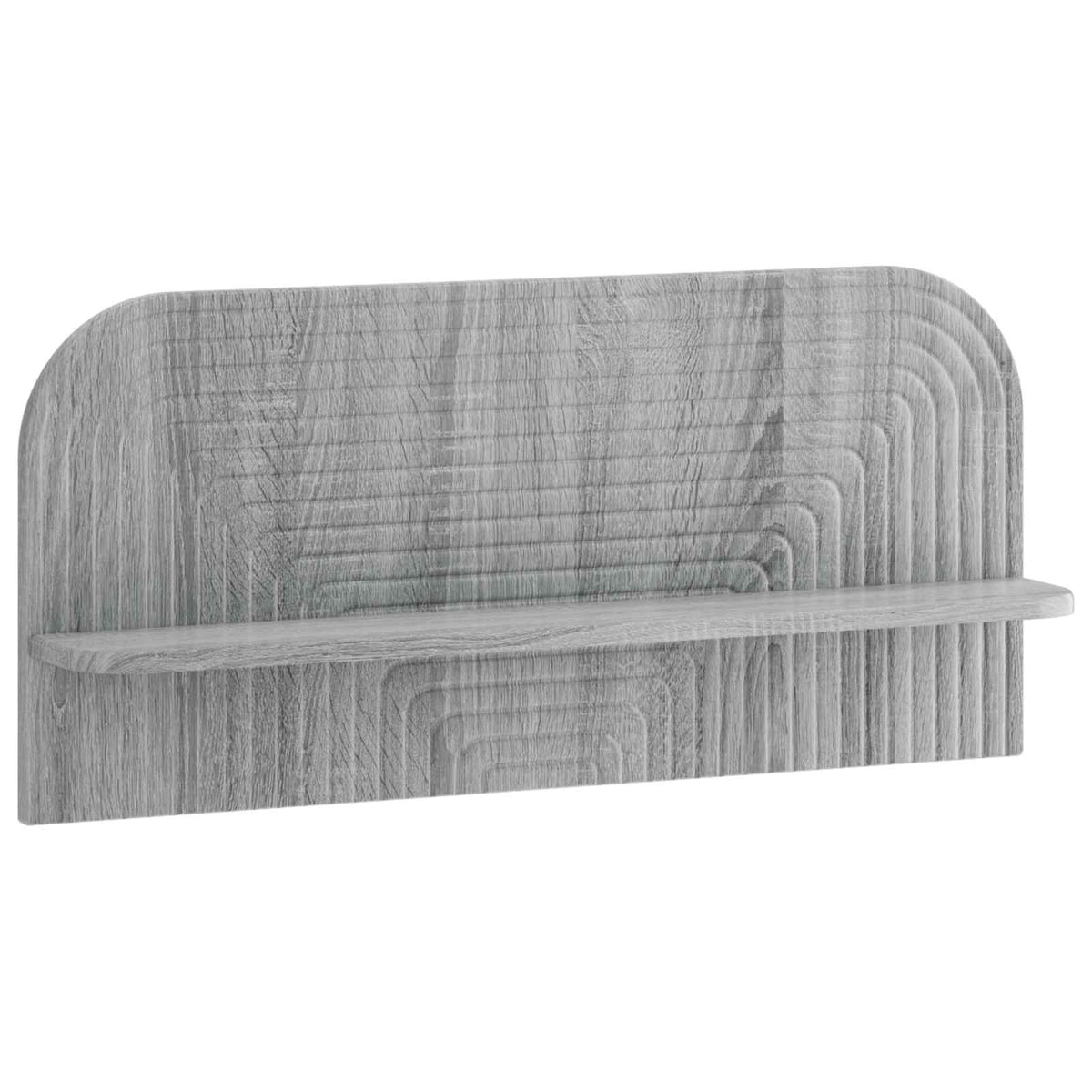 Sieninė lentyna 2 vnt. Pilka Sonoma 80,5 x 13,5 x 37,5 cm