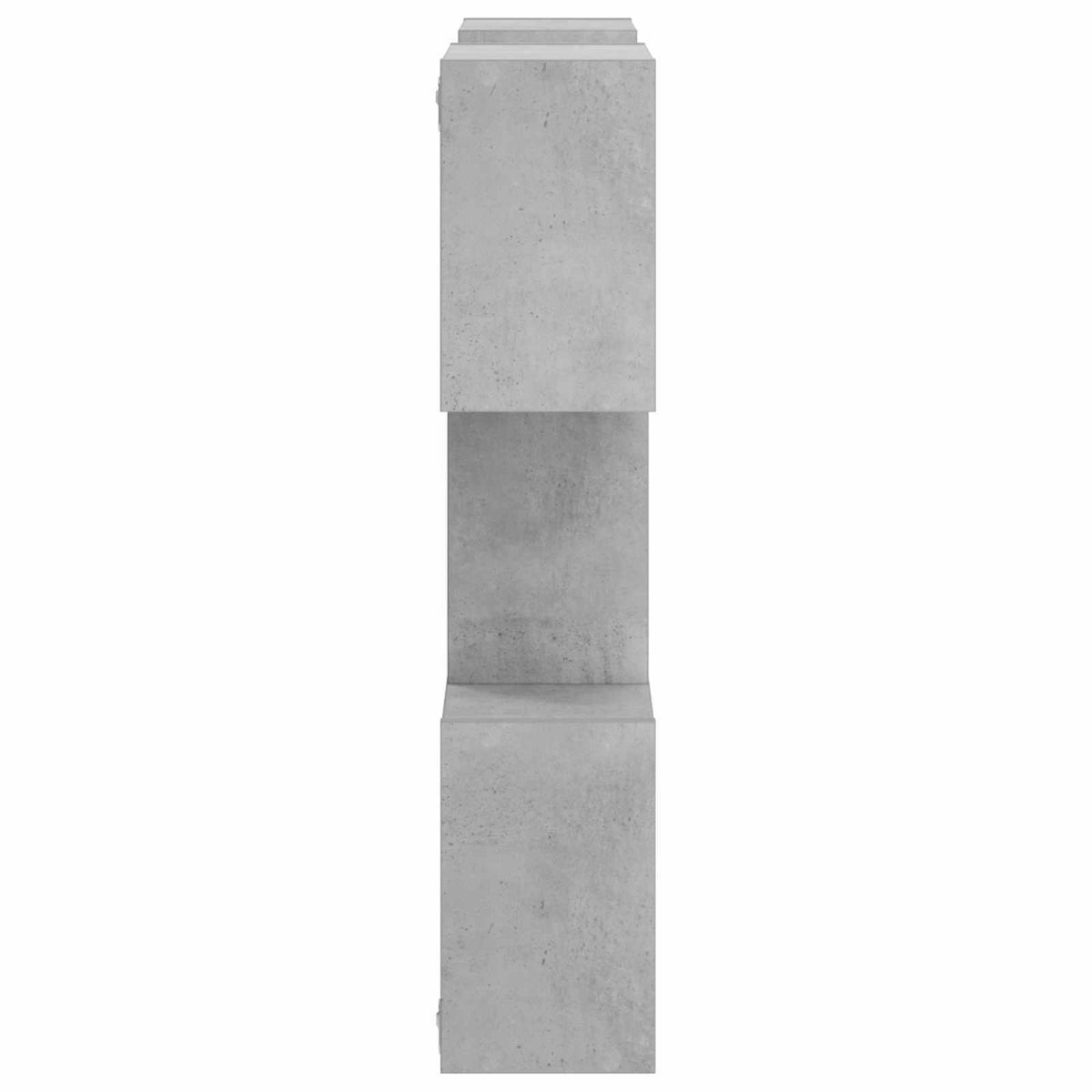 Sieninė lentyna Betono pilka 103 x 17 x 80 cm Apdirbta mediena