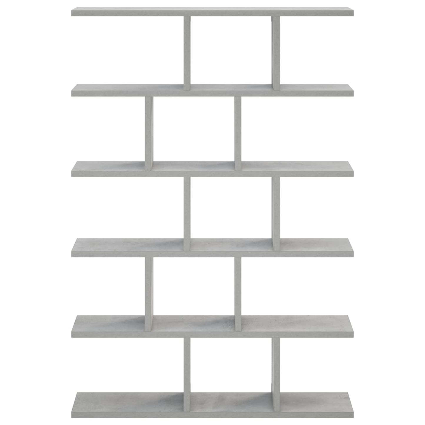 Sieninė lentyna Betono pilka 70 x 17 x 101 cm Apdirbta mediena