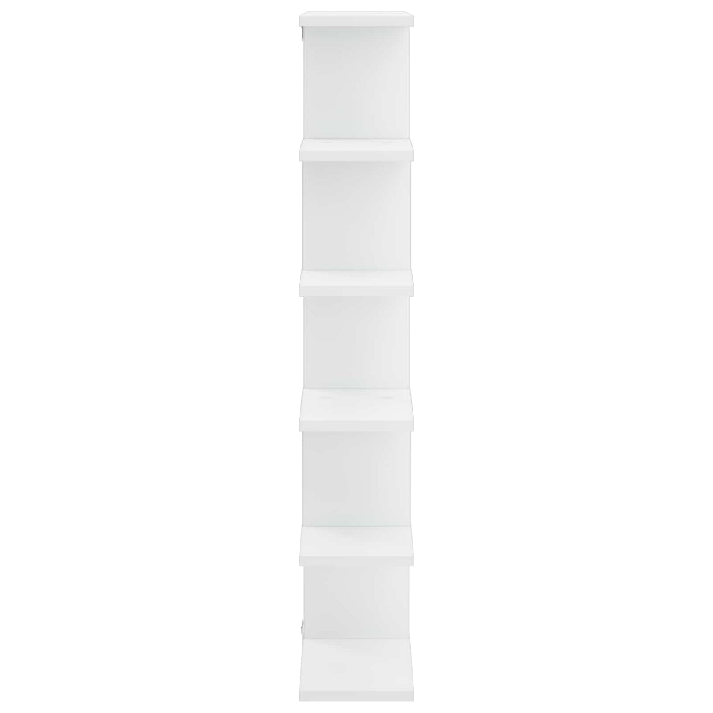 Sieninė lentyna Balta 70 x 17 x 101 cm Apdirbta mediena