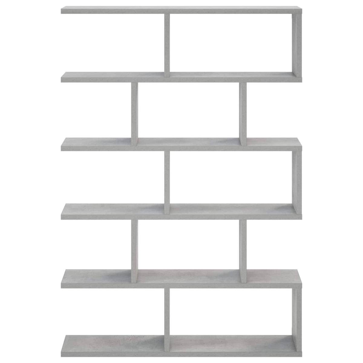 Sieninė lentyna Betono pilka 70 x 17 x 101 cm Apdirbta mediena