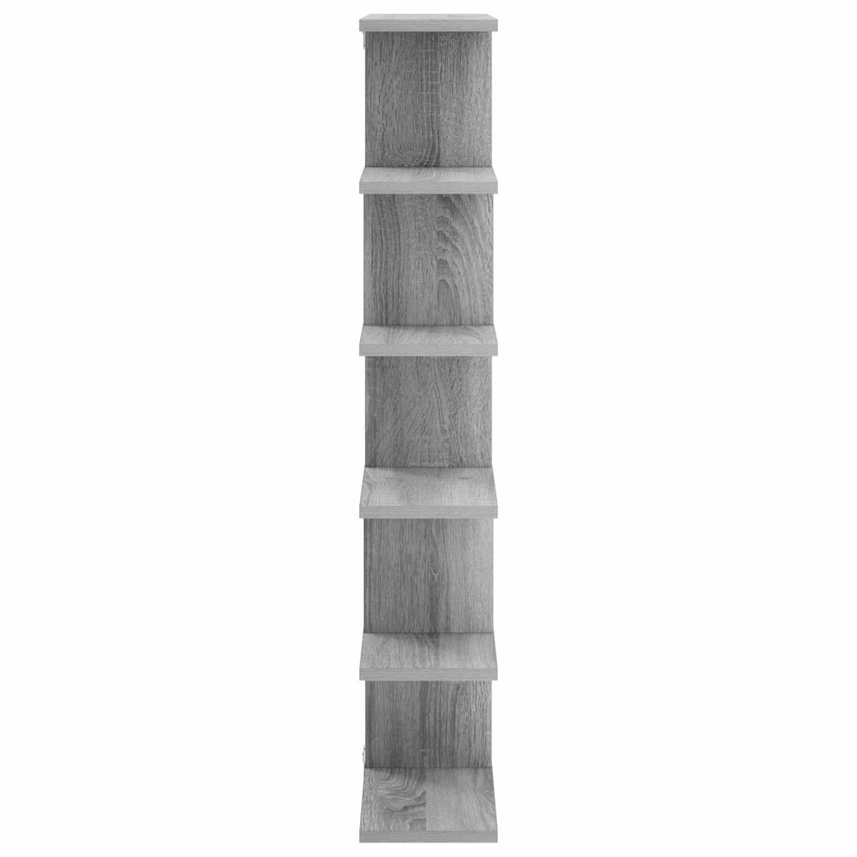 Sieninė lentyna Pilka Sonoma 70 x 17 x 101 cm Apdirbta mediena