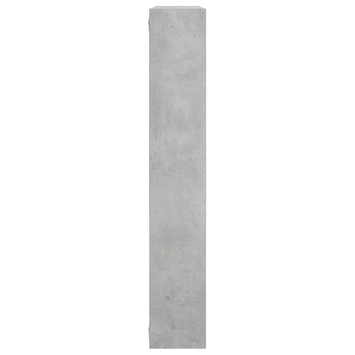 Sieninė lentyna Betono pilka 103 x 17 x 102 cm Apdirbta mediena