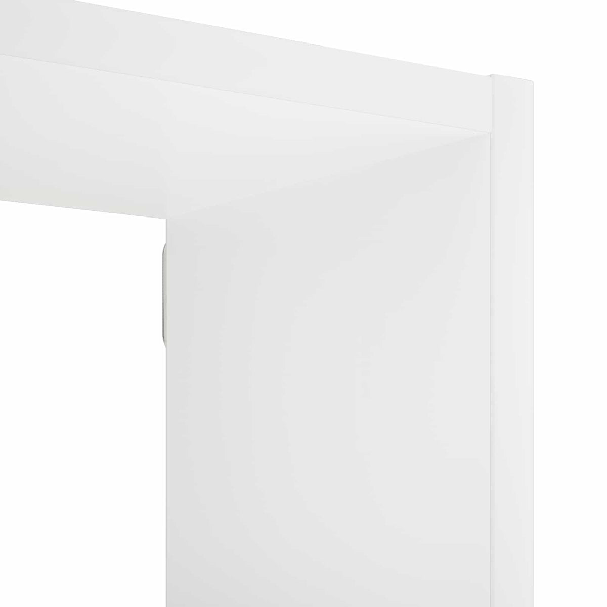Sieninė lentyna Balta 98 x 17 x 91 cm Apdirbta mediena