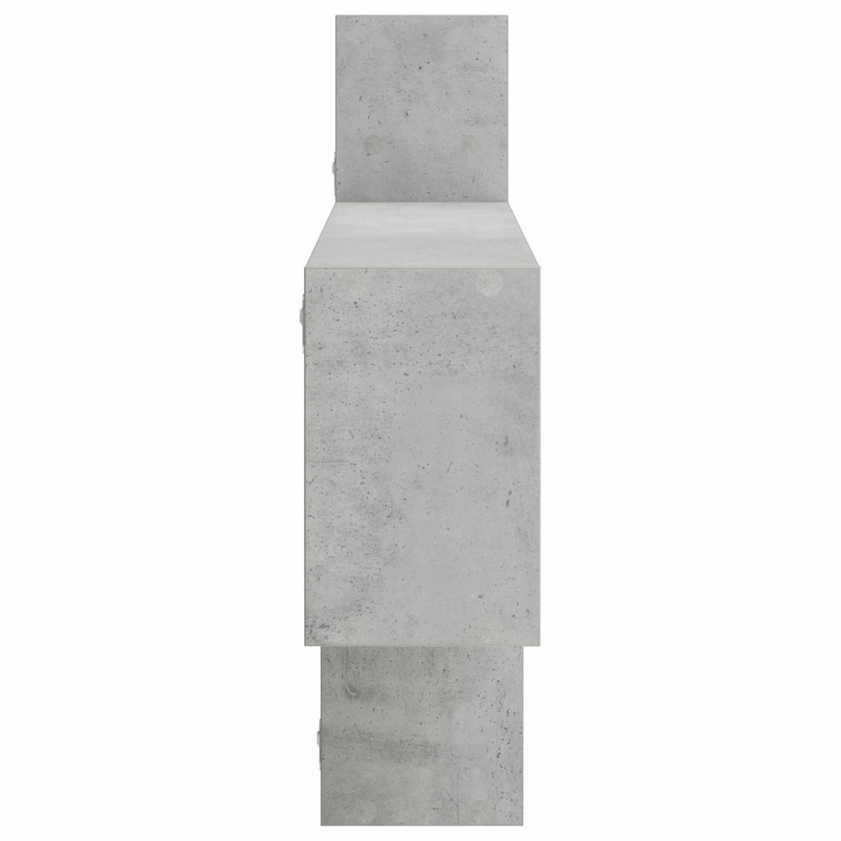 Sieninė lentyna Betono pilka 168.5 x 17 x 68 cm