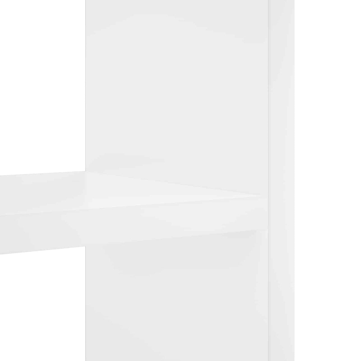 Sieninė lentyna Balta 78.5 x 17 x 45 cm Apdirbta mediena