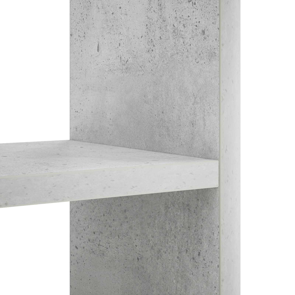 Sieninė lentyna Betono pilka 78.5 x 17 x 45 cm Apdirbta mediena