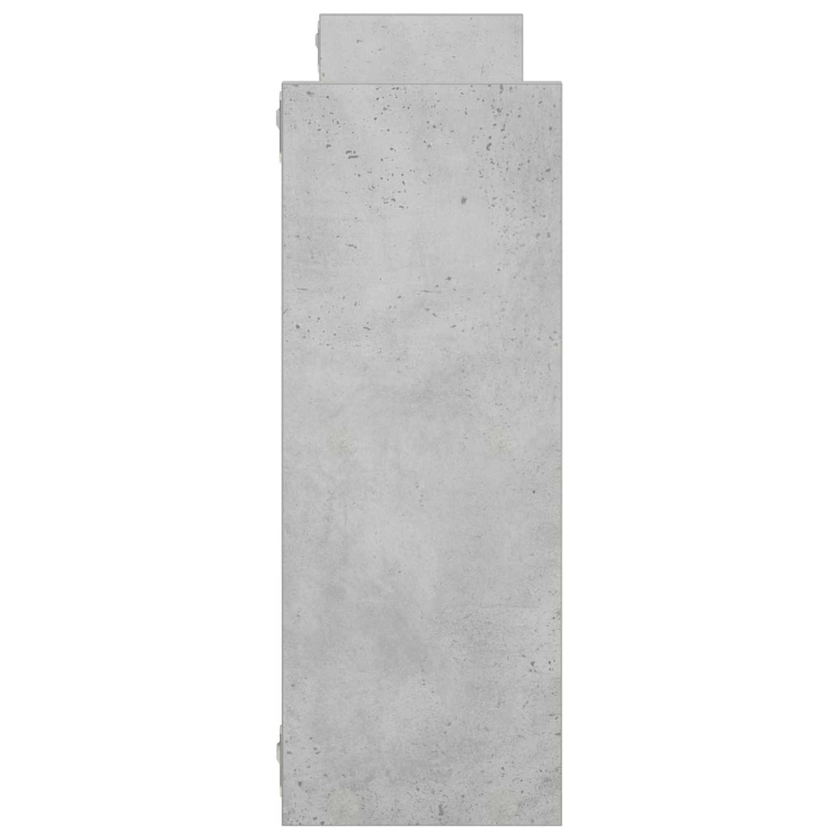 Sieninė lentyna Betono pilka 78.5 x 17 x 45 cm Apdirbta mediena