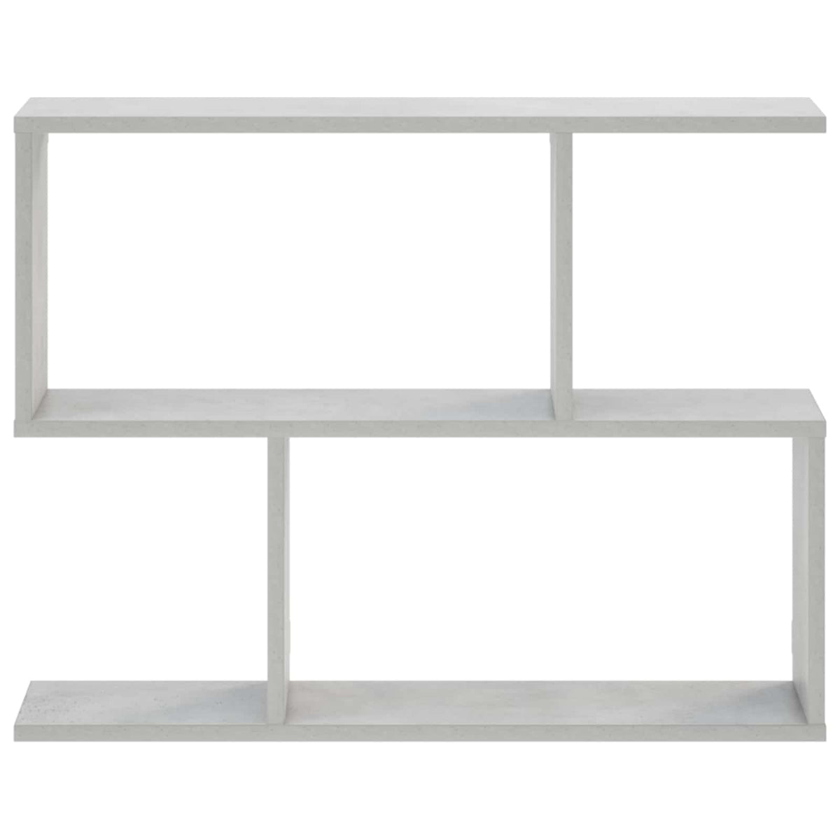 Sieninė lentyna Betono pilka 72 x 17 x 55.5 cm Apdirbta mediena