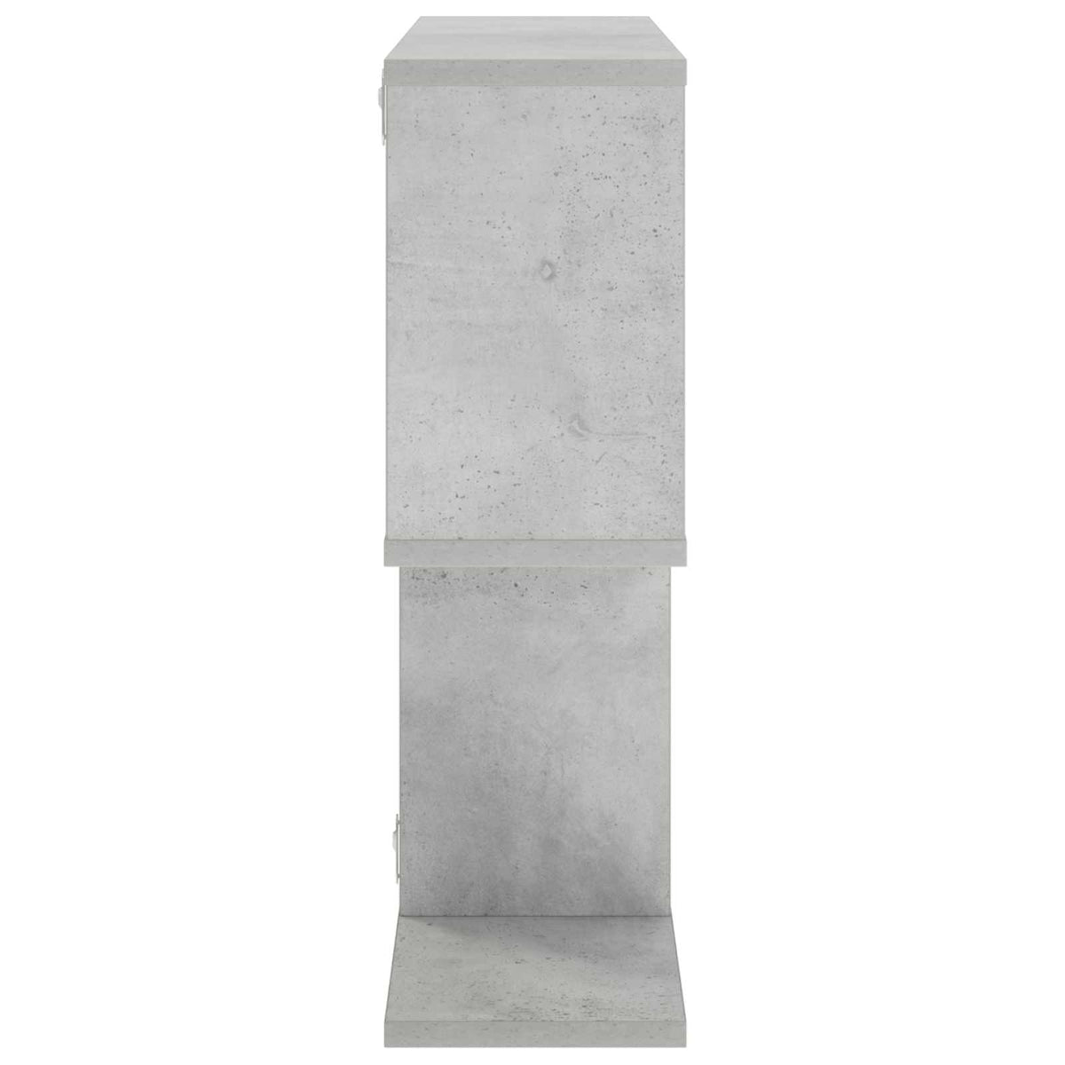 Sieninė lentyna Betono pilka 72 x 17 x 55.5 cm Apdirbta mediena