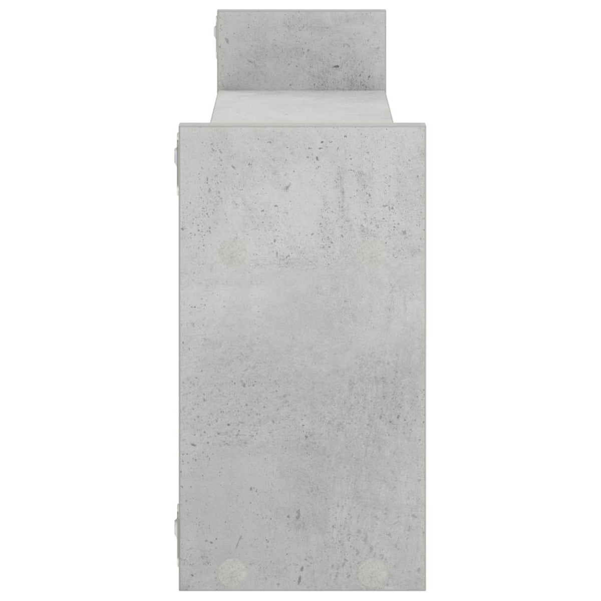 Sieninė lentyna Betono pilka 90 x 17 x 32 cm Apdirbta mediena