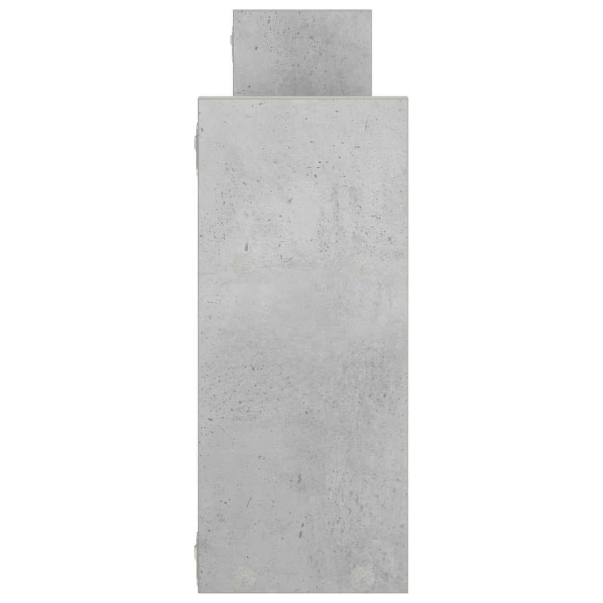 Sieninė lentyna Betono pilka 97,5 x 17 x 40 cm Apdirbta mediena