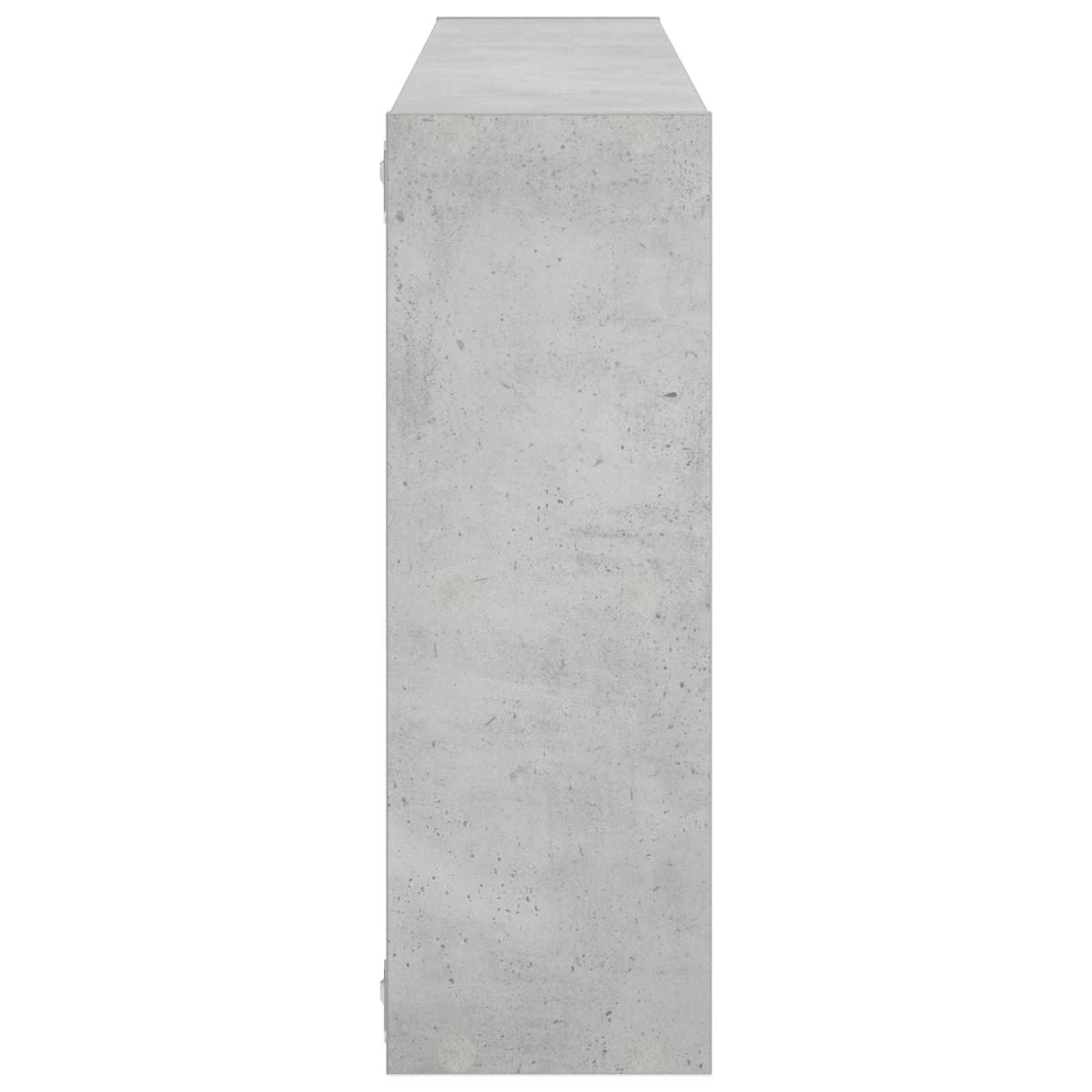 Sieninė lentyna Betono pilka 102 x 17 x 50 cm Apdirbta mediena