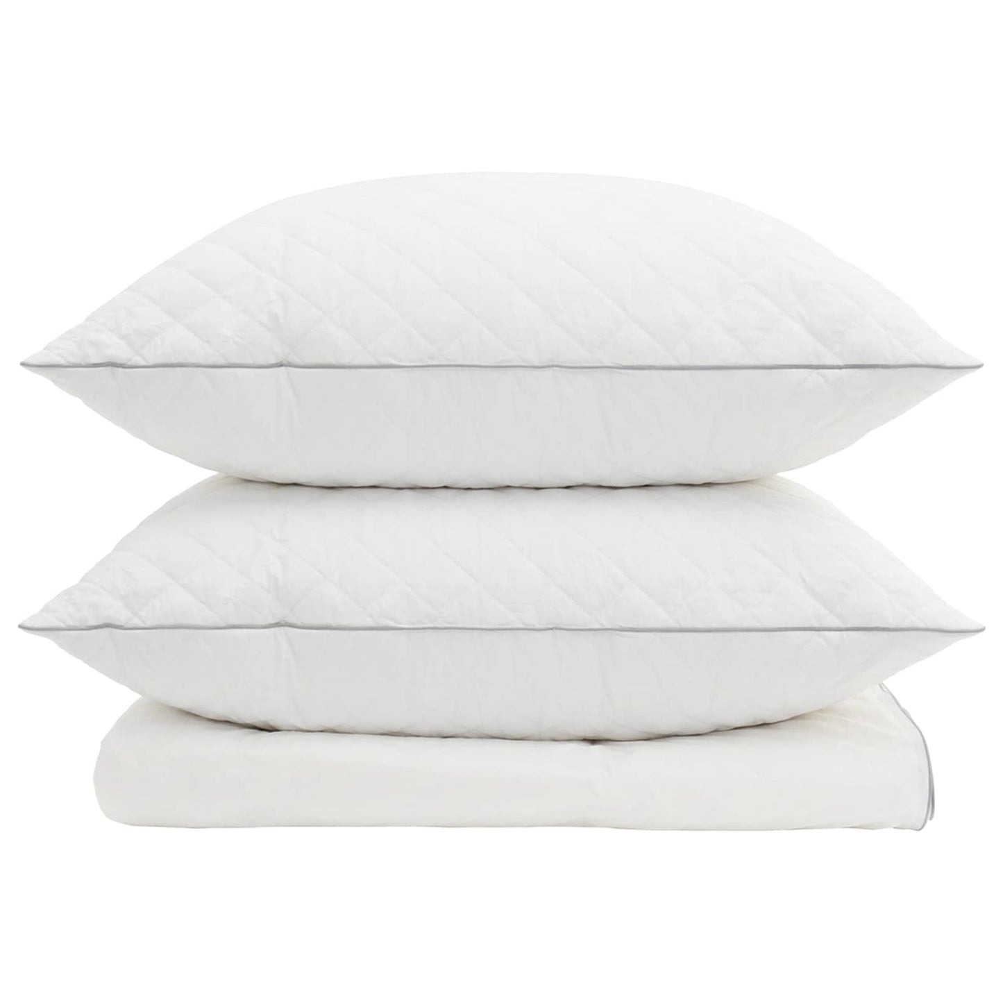 90% žąsies pūkų antklodės komplektas FULDA 3 pcs 200 x 200 cm