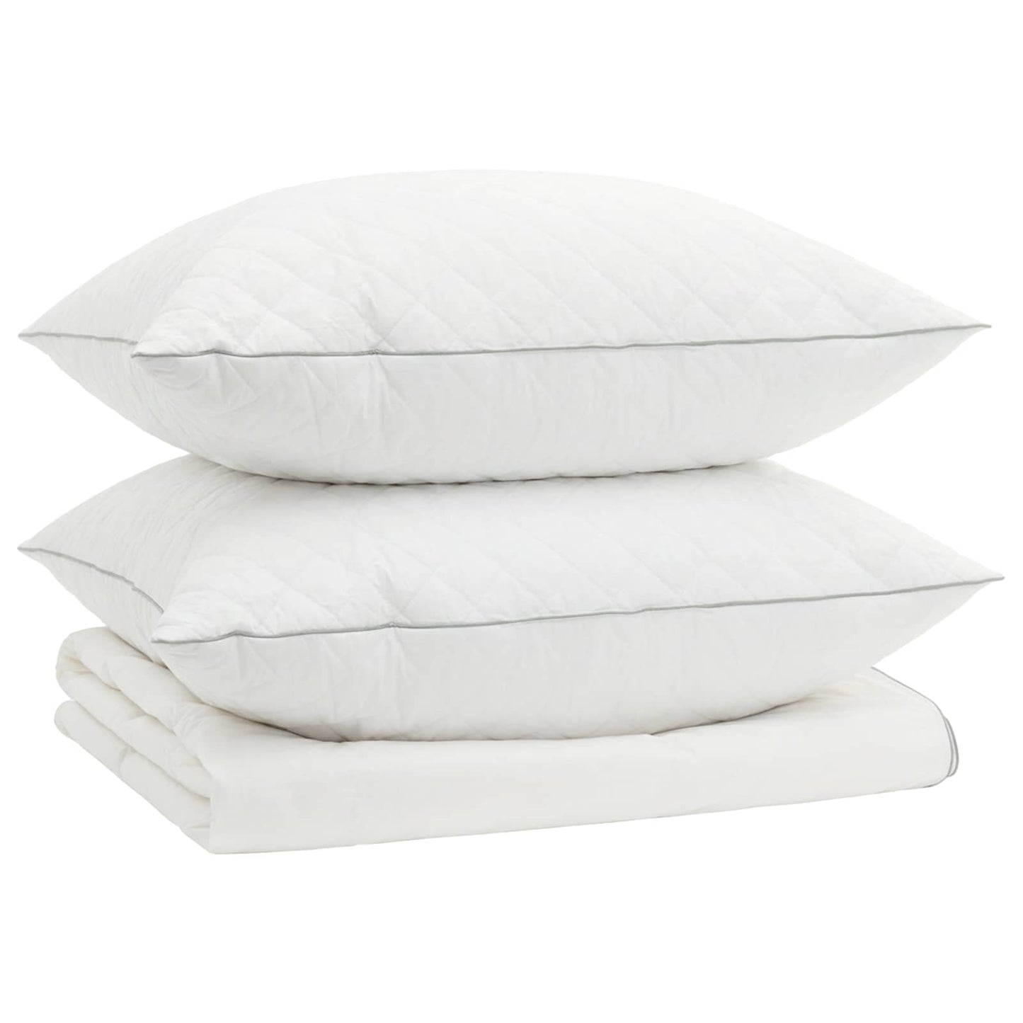 90% žąsies pūkų antklodės komplektas FULDA 3 pcs 140 x 220 cm