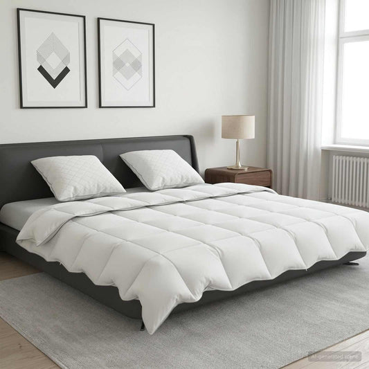 90% žąsies pūkų antklodės komplektas FULDA 3 vnt. 240 x 260 cm