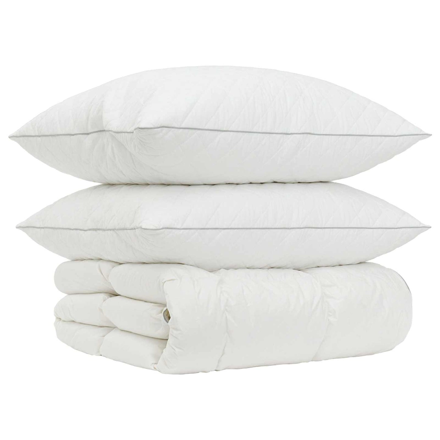 90% žąsies pūkų antklodės komplektas FULDA 3 pcs 220 x 260 cm