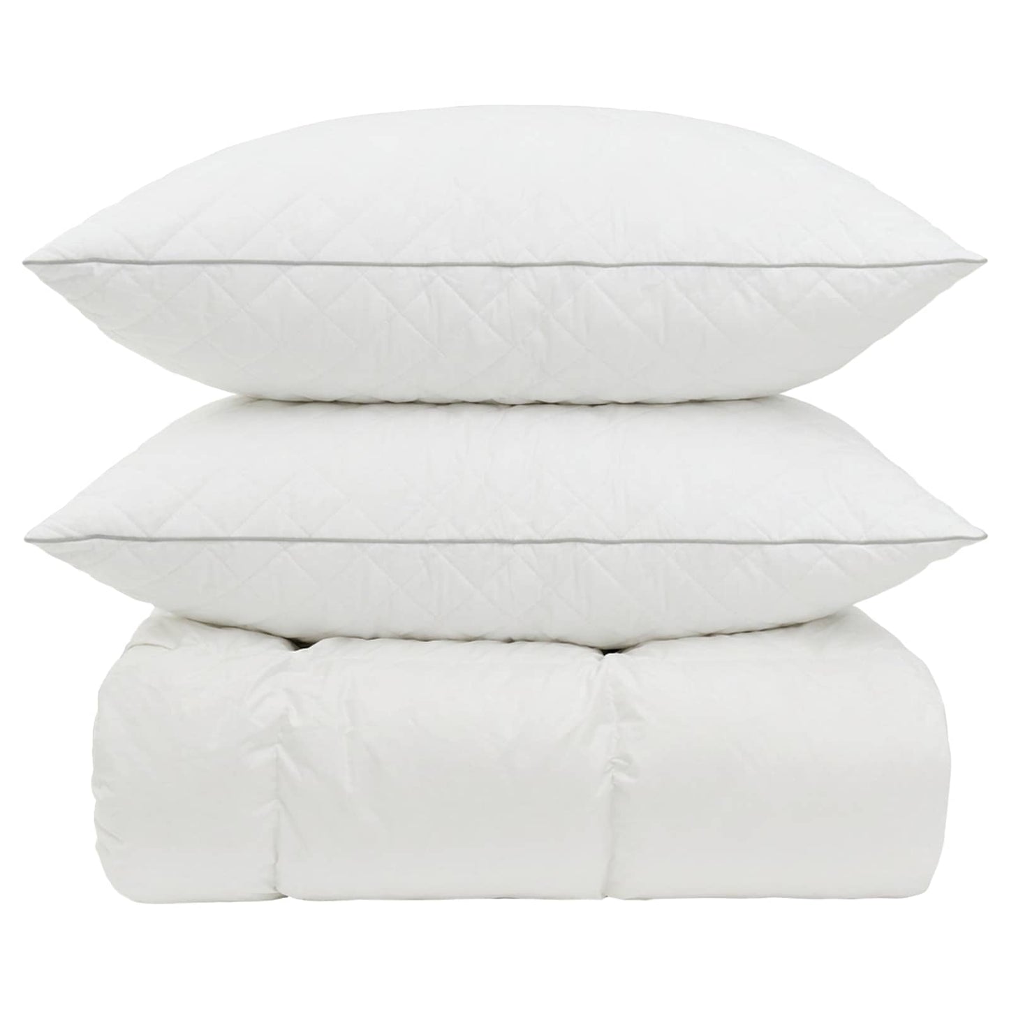 90% žąsies pūkų antklodės komplektas FULDA 3 pcs 135 x 220 cm