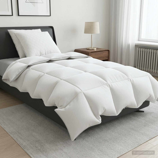 90% žąsies pūkų antklodės komplektas FULDA 3 vnt. 135 x 220 cm