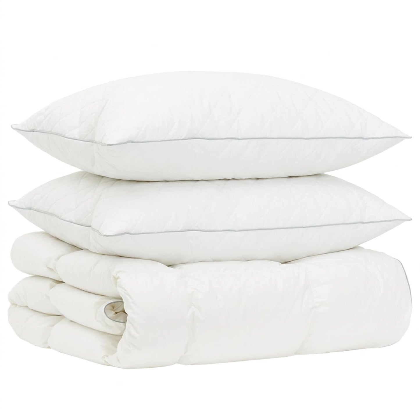 90% žąsies pūkų antklodės komplektas FULDA 3 pcs 220 x 240 cm